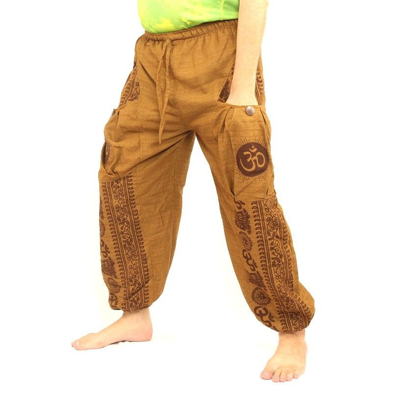 Thai Hippie Hose zum Zubinden Tibet Muster