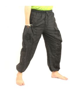 Thai Hippie Hose zum Zubinden Tibet Muster
