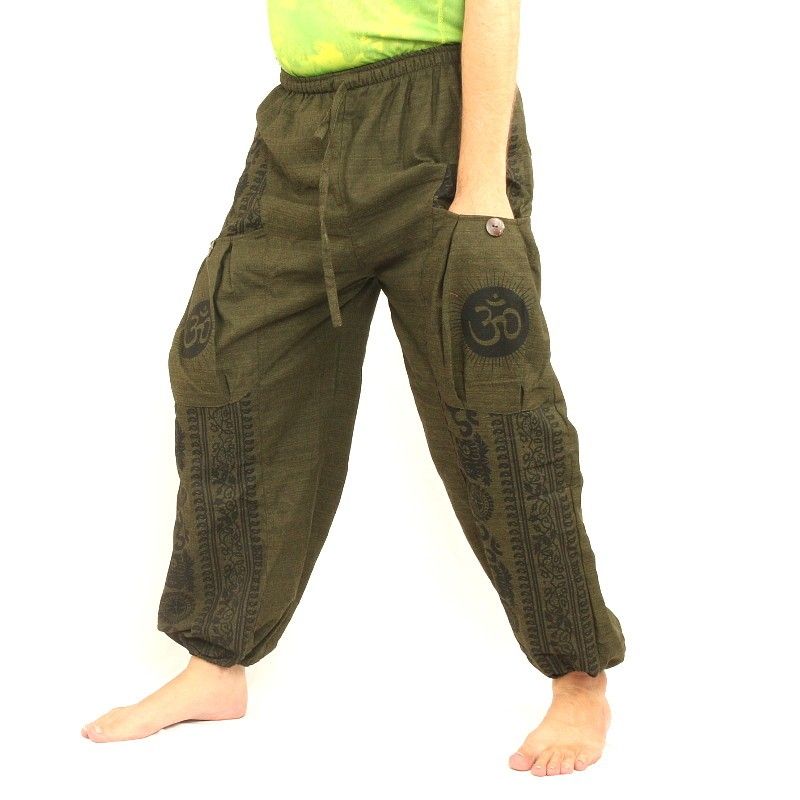 Thai Hippie Hose zum Zubinden Tibet Muster