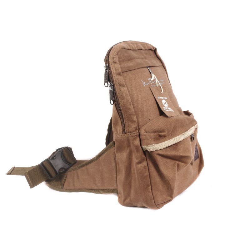Ka Pao Tung Schultertasche - beige