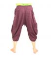 Sarouel Pantalon Capri magenta