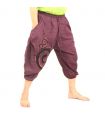 Haremshose Caprihose magenta