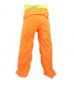 Pantalon de pêcheur thaïlandais Cottonmix extra long - orange