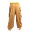 Thai hippie pants for tying Ethno application of heavy cotton