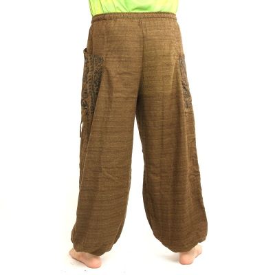 Thai hippie pants for tying Ethno application of heavy cotton