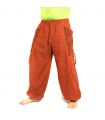 Thai hippie pants for tying Ethno application of heavy cotton