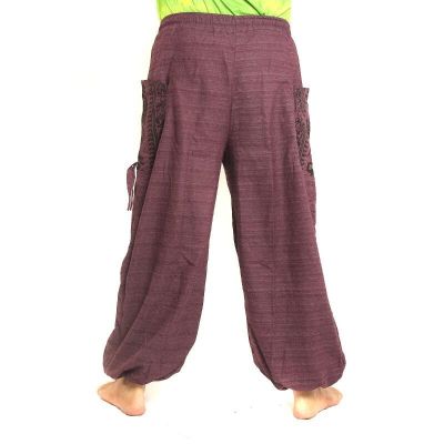 Thai hippie pants for tying Ethno application of heavy cotton