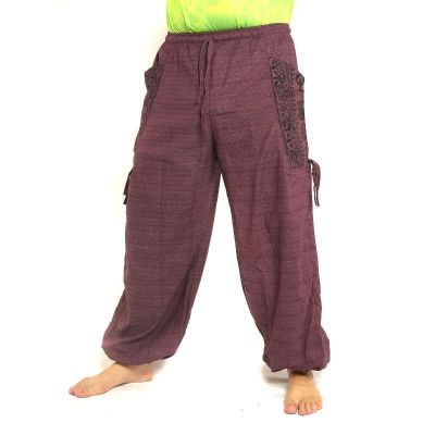 Thai hippie pants for tying Ethno application of heavy cotton