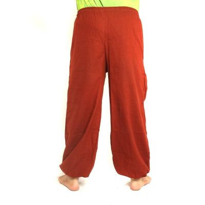 Pantalon Chiller à motif de gribouillis orange foncé