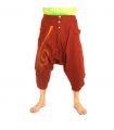 Harem Caprihose mit Spiralmuster