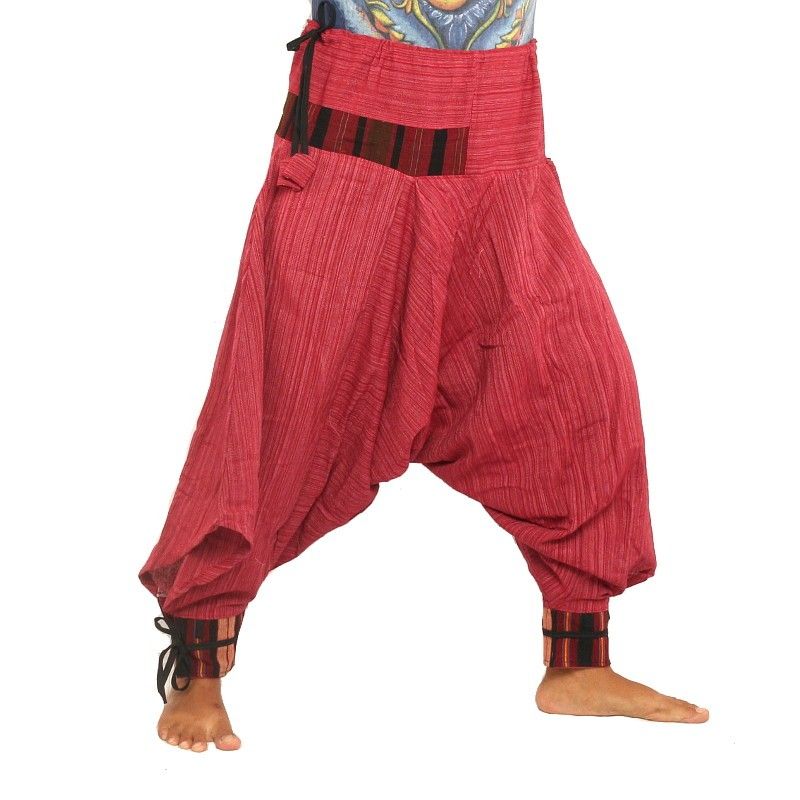 Algodón de las colinas de Hmong Pant