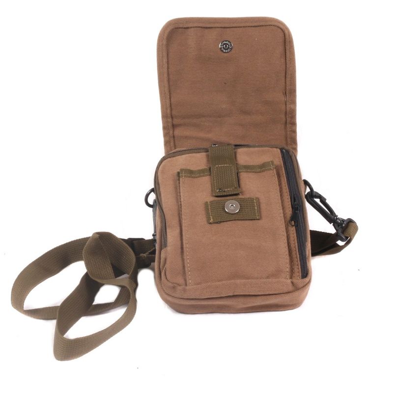 Kleine Allround Umhängetasche - dunkles khaki