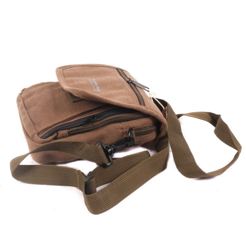 Kleine Allround Umhängetasche - dunkles khaki