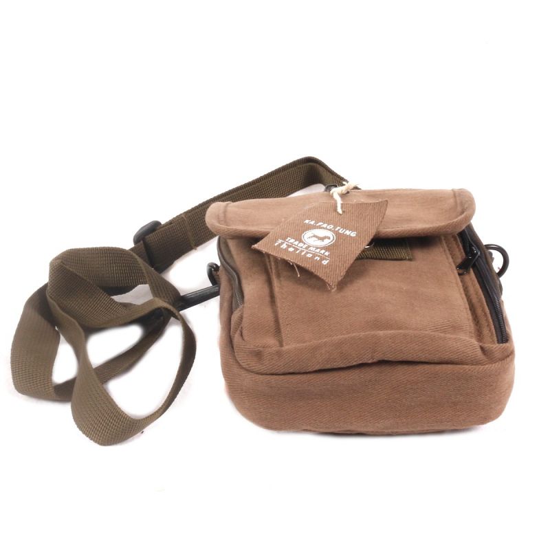 Kleine Allround Umhängetasche - dunkles khaki