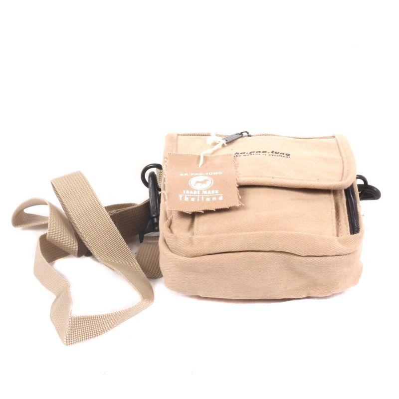 Kleine Allround Umhängetasche - beige