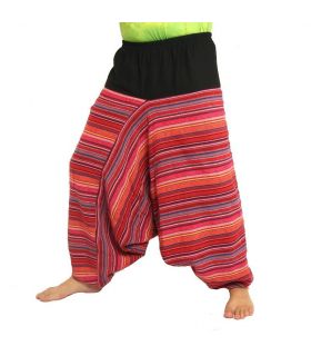 Woven harem pants