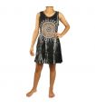 No Time ärmelloses Kleid Größe M Stonewashed Mandala