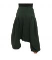 Aladinhose mit 2 tiefen Seitentaschen, grün