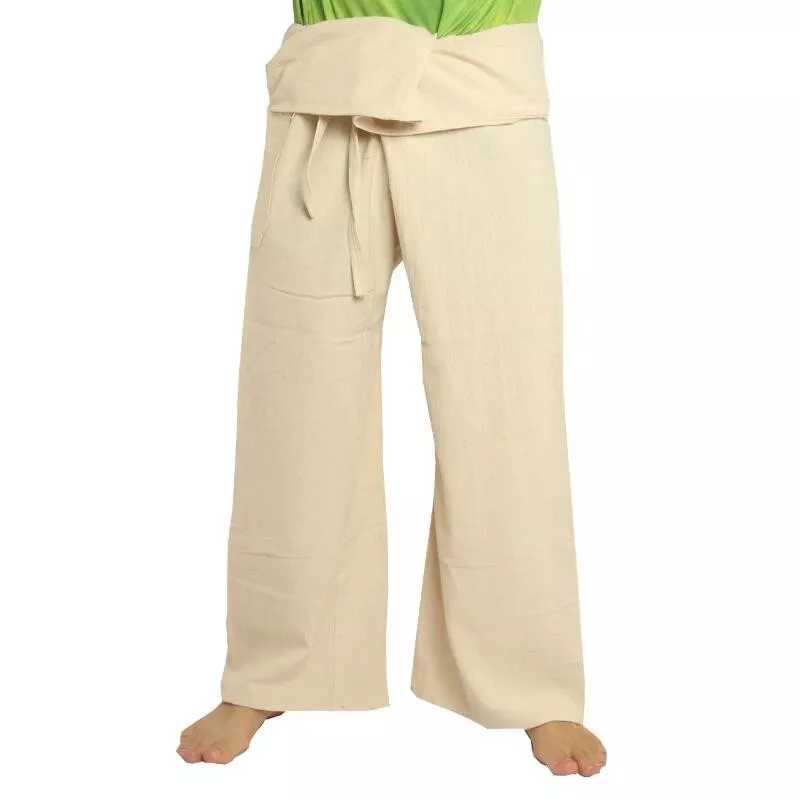Thai fisherman pants - undyed - extra long
