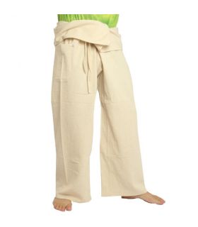Thai fisherman pants - undyed - extra long
