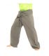 Thai fisherman pants - grey - extra long cotton