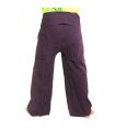 Pantalon de pêche thaïlandais - mangoustan - coton extra long