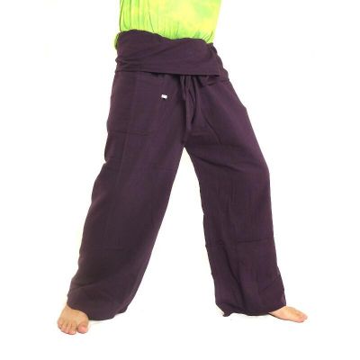 Thai Fischerhose - mangosteen - extra lang Baumwolle