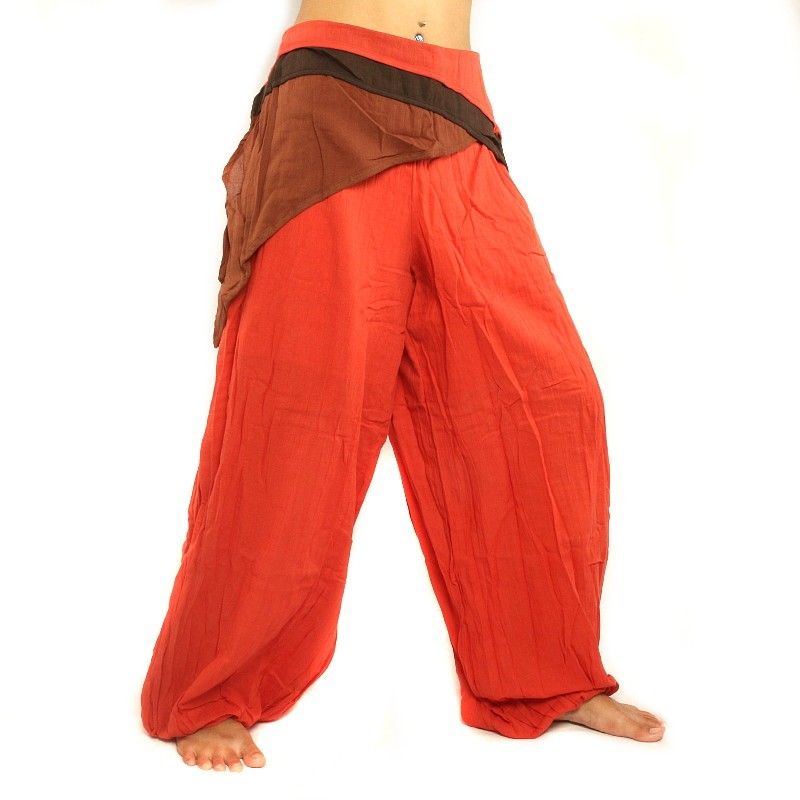Cotton pants light brown