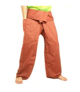 Thai Fischerhose   Cottonmix extra lang - hellbraun