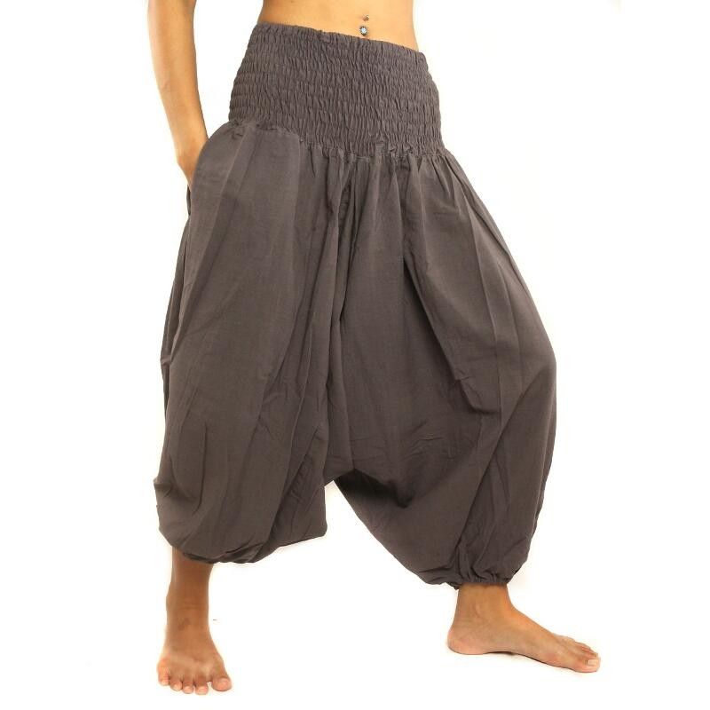 Aladinhose Damen und Herren aubergine
