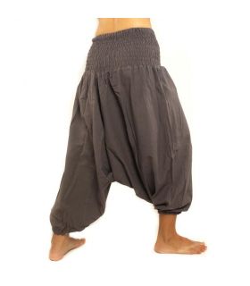 Harem pants ladies and gentlemen aubergine