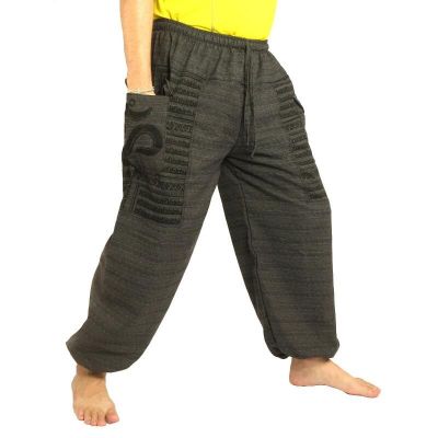 Goa Om harem pants high cut black