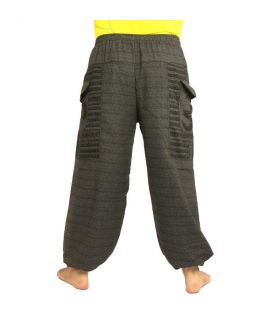 Goa Om harem pants high cut black