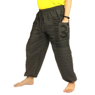 Goa Om harem pants high cut black