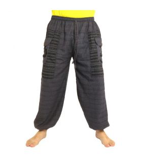 Goa Om Harem pants high cut anthracite