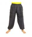 Pantalon Goa Om harem coupe haute anthracite