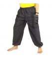 Pantalon Goa Om harem coupe haute anthracite