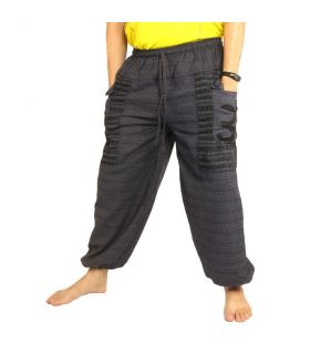 Goa Om Harem pants high cut anthracite