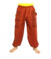 Goa Om Haremshose hoher Schnitt orange