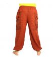 Goa Om harem pants high cut orange