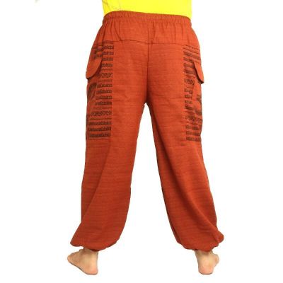 Goa Om Haremshose hoher Schnitt orange