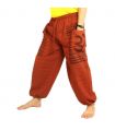 Goa Om harem pants high cut orange