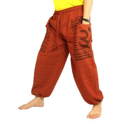 Sarouel Goa Om orange