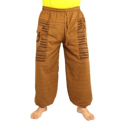 Goa Om harem pants high cut light brown