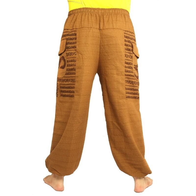 Goa Om Harem pants high cut light brown