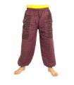 Goa Om harem pants high cut magenta