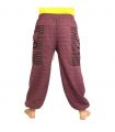 Goa Om harem pants high cut magenta