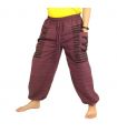 Goa Om harem pants high cut magenta
