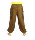 Goa Om harem pants high cut brown