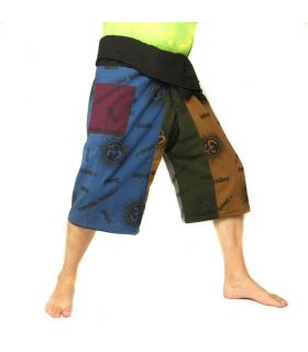 3/5 pantalones de pescador tailandés OM Goa - Algodón